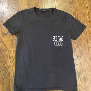 See the good graphic tee with pocket